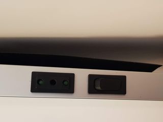 Specchio bagno con luci e mensola in vetro