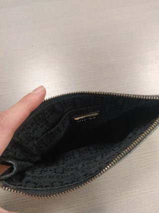 Portafoglio Coccinelle Pelle Donna Nero/Argento