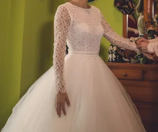 Vestido Novia Rosa Clará 2019