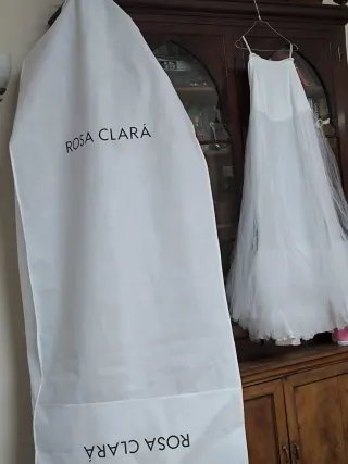 Vestido Novia Rosa Clará 2019