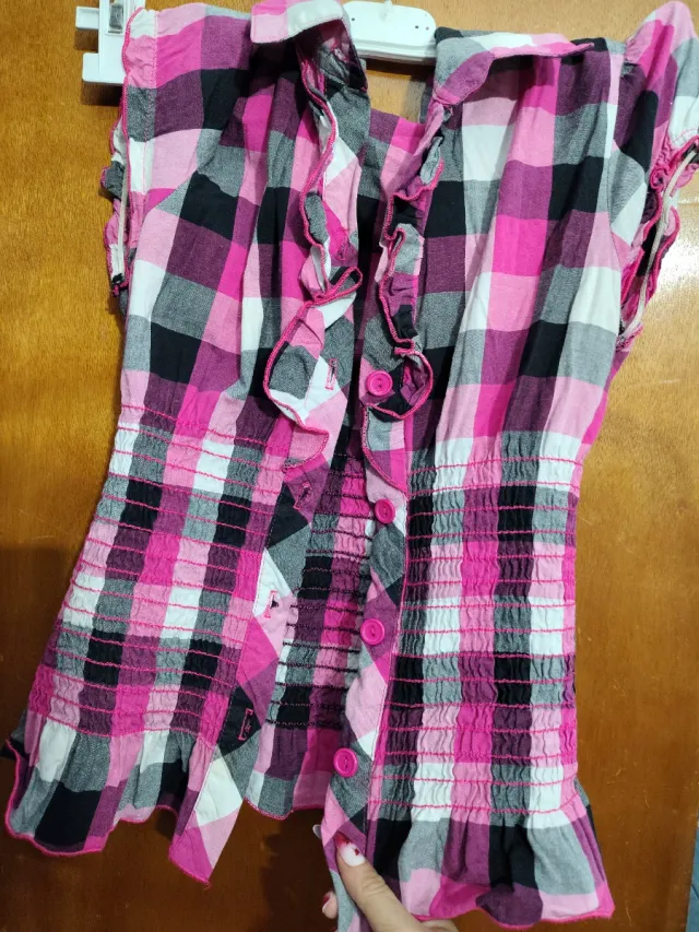 7 prendas bluza vestido camisa  S y lo demas unica
