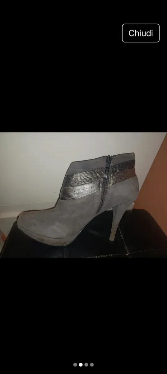 Guess Scarpe con tacco grigio/argento