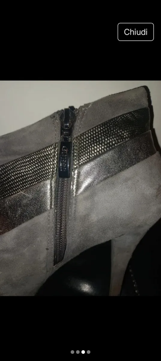 Guess Scarpe con tacco grigio/argento