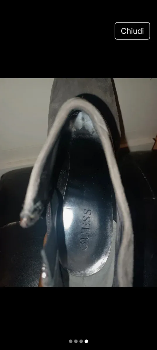 Guess Scarpe con tacco grigio/argento