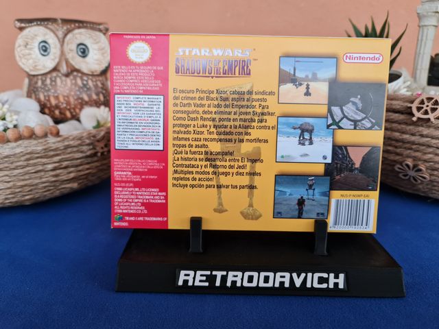 Caixa de Substituição Star Wars N64