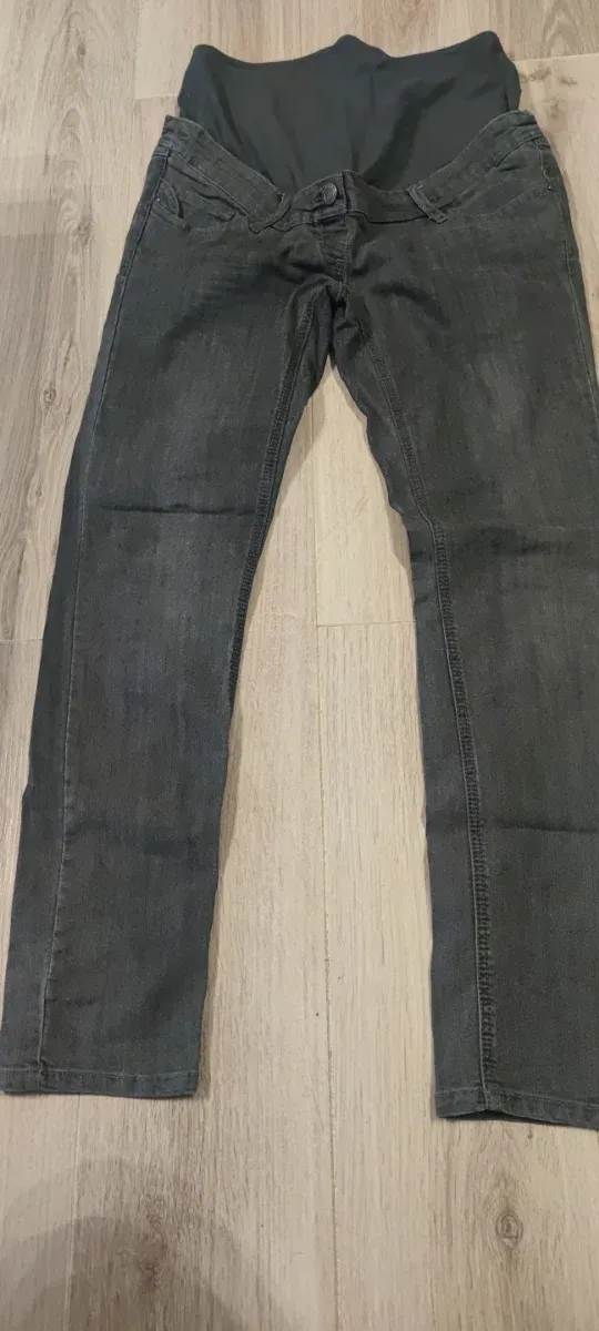 Pantalón premamá gris talla 40