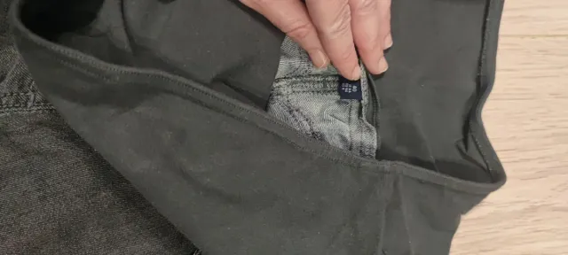 Pantalón premamá gris talla 40