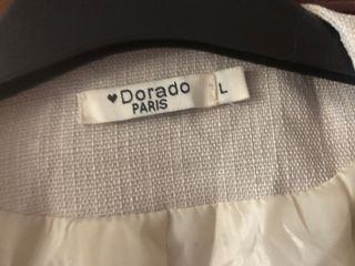 Conjunto punto vestido y chaqueta largo