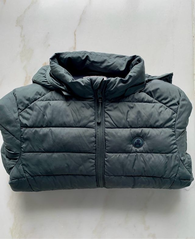 Cazadora Scalpers verde niño Talla 12