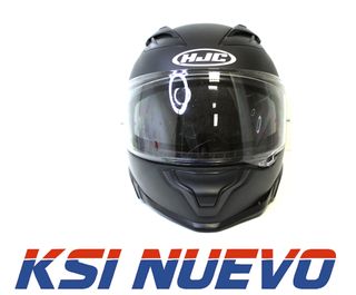 CASCO MOTO INTEGRAL HJC F71 NEGRO T/M 72465