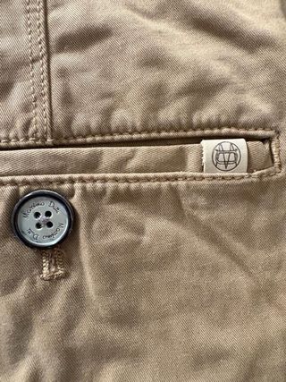 Massimo Dutti Pantalones Hombre Beige Talla 40