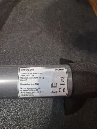 Bicicleta Elíptica Cecotec Eolo 1000