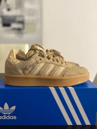 Zapatillas Adidas Campus Beige/Marrón
