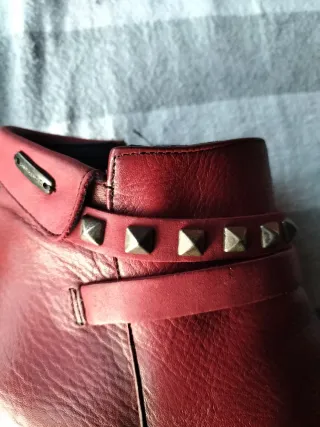 Botines Dorking by Fluchos piel rojos .