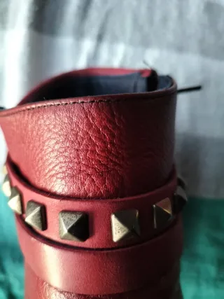 Botines Dorking by Fluchos piel rojos .