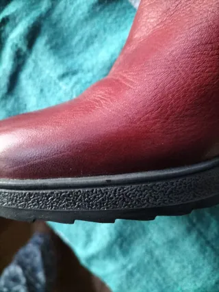 Botines Dorking by Fluchos piel rojos .