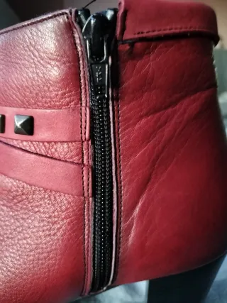 Botines Dorking by Fluchos piel rojos .