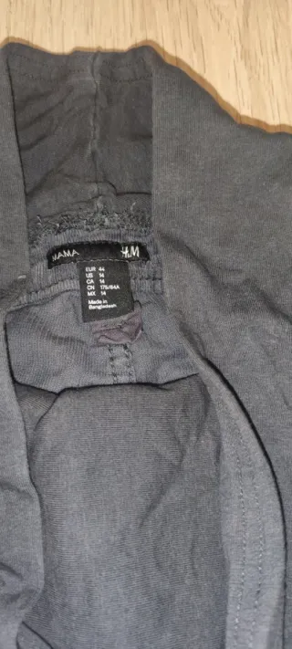 Pantalón pana premamá gris talla 44