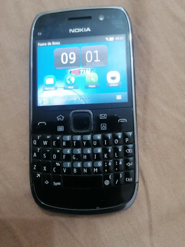 Nokia E6 Nero