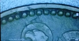 Moneda 1pts España 1953*62 con error