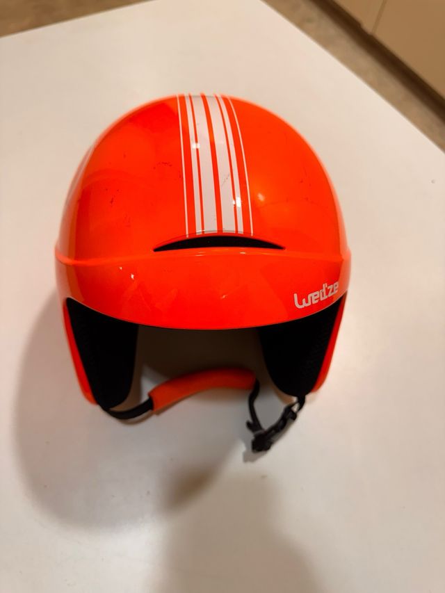 Casco de esquí naranja Wedze