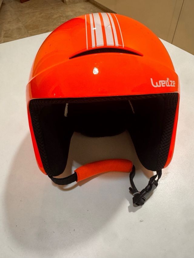 Casco de esquí naranja Wedze