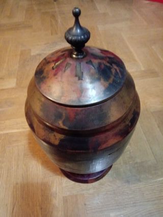 Urna cobre Gaston Bigard 1920-30 ETLING