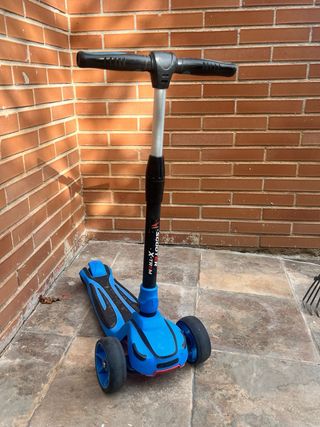 Patinete infantil 3 ruedas azul