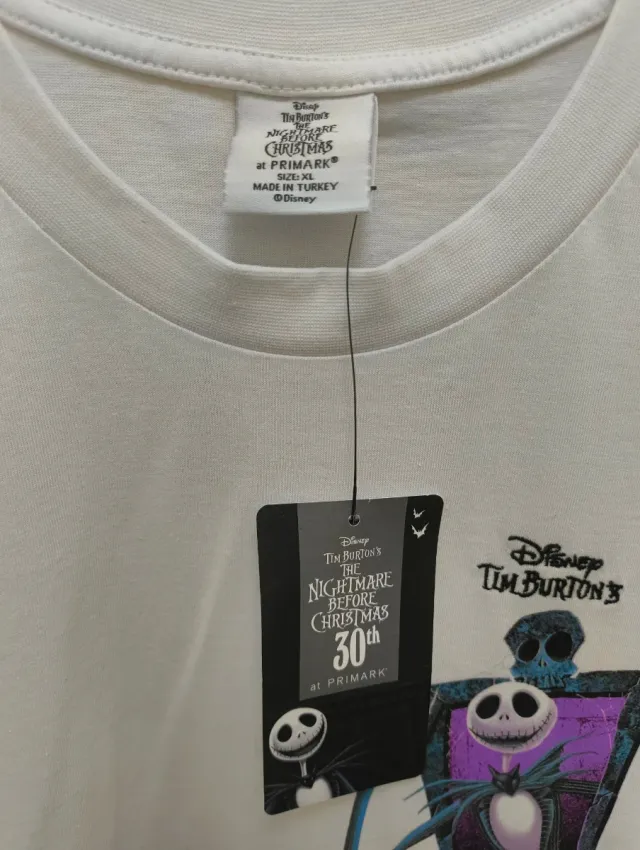 Camiseta Disney Jack Skellington XL