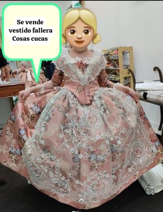 Traje de fallera COSAS CUCAS Con 2 Pares zapatos