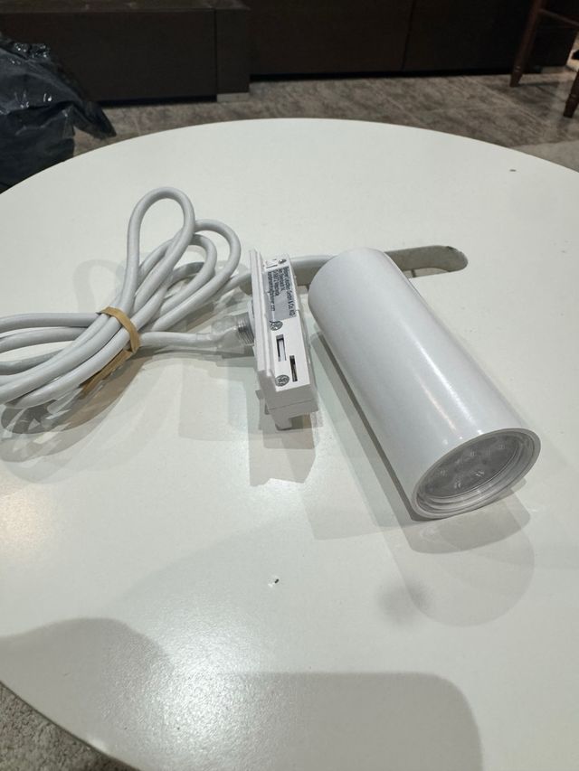 Luz de techo colgante blanca