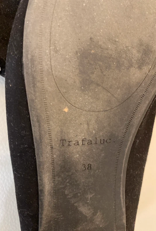 Bailarinas Zara Negras con Cadena