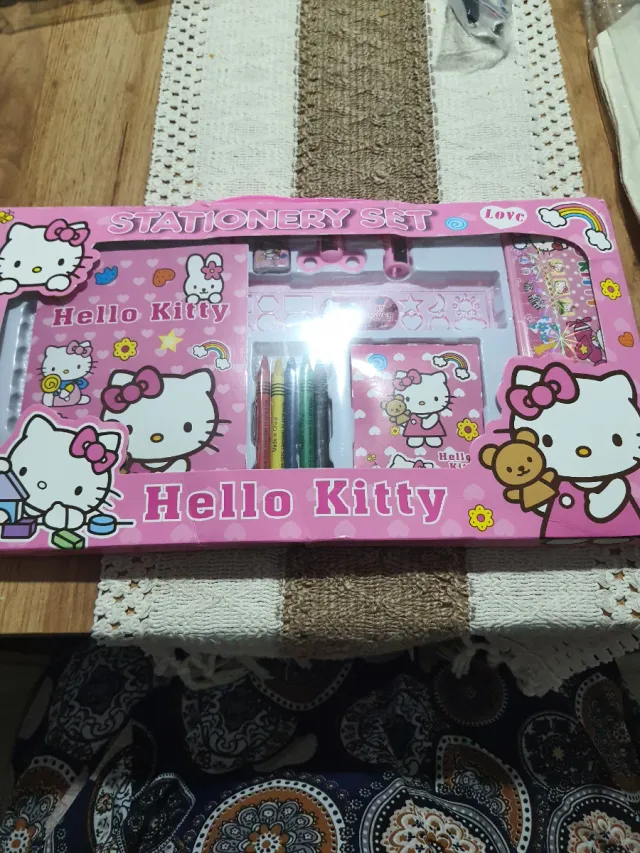 Set Dibujo Hello Kitty 14 Piezas