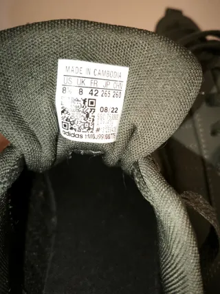 Zapatillas Adidas Talla 42 Gris/Verde