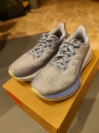 Asics Novablast 4 Azul/Gris