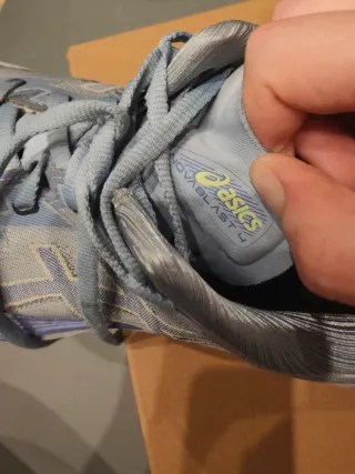 Asics Novablast 4 Azul/Gris