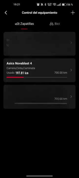 Asics Novablast 4 Azul/Gris