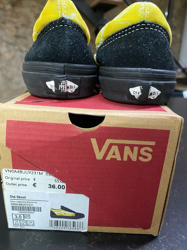 Vans Old Skool Amarillas y Negras