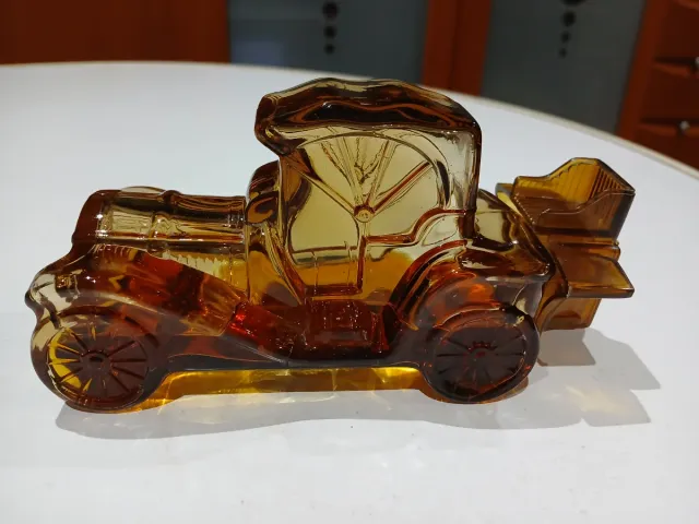 Frasco Colonia Avon Vintage Coche Ámbar