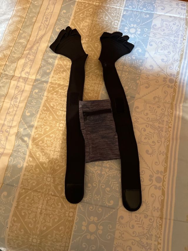 Lote muñequeras y agarre móvil