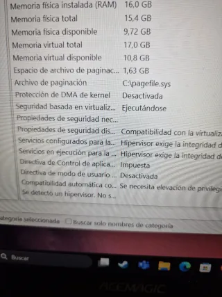 Portátil ACEMAGIC Gamer/Oficina