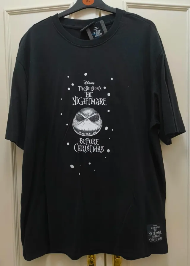 Camiseta Disney Pesadilla antes de Navidad XL