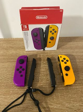 Mando Nintendo Switch Morado y Amarillo