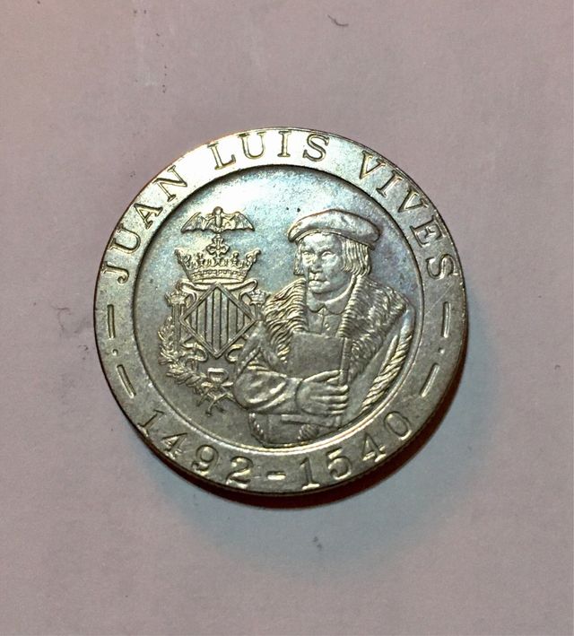 Moneda 200 ptas. Juan Luis Vives 1492-1540