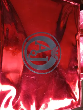 Bolso Armani Jeans Rojo Brillante