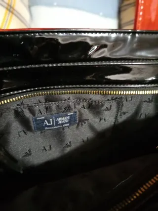 Bolso Armani Jeans Rojo Brillante