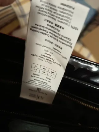 Bolso Armani Jeans Rojo Brillante