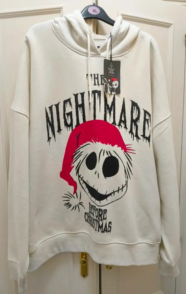 Sudadera Navideña Disney Jack Skellington XL