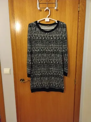 Vestido corto estampado