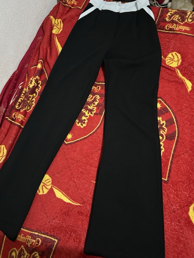 Conjunto elegante negro y blanco